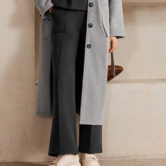 OGL FuzzLuxe High-Waisted Straight Leg Pull-On Pant – Size M – Black – NWT - Picture 3 of 3